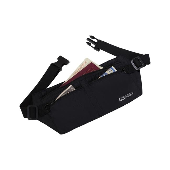 American Tourister Cintura porta soldi RFID Black - 4