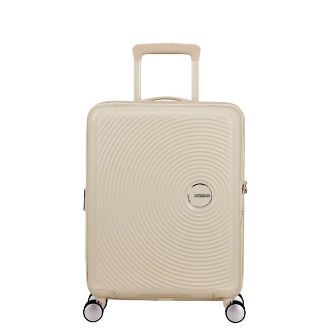 American Tourister Bagaglio a Mano Espandibile Soundbox 55 cm Coconut Sand - 1