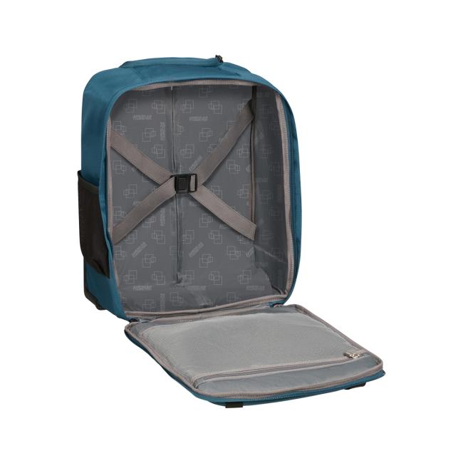 American Tourister Zaino con ruote Take2Cabin Harbor Blue - 6