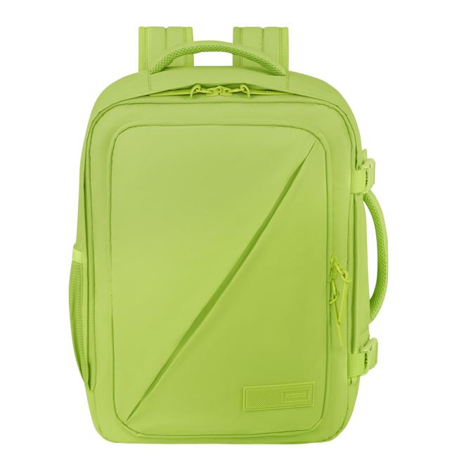 American Tourister Zaino Porta PC Take2Cabin Puff Hyper Lime - 1