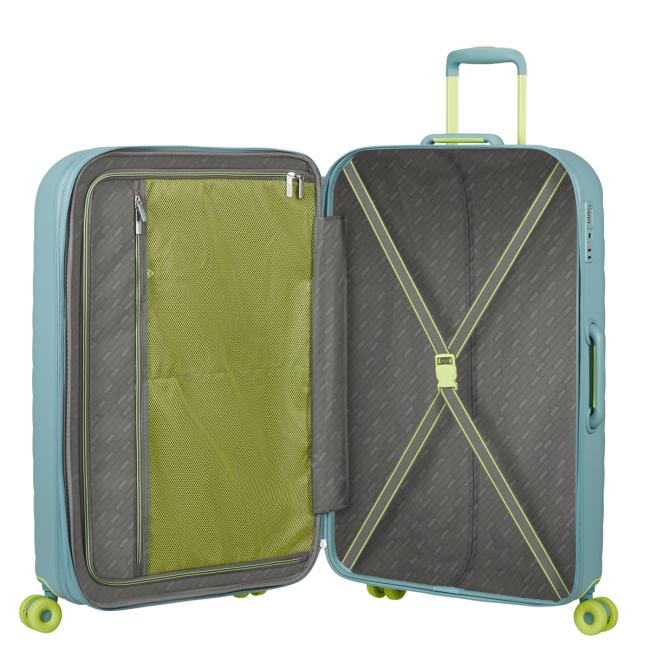American Tourister Trolley Grande Espandibile Neovibe 78 cm Muted Mint - 6