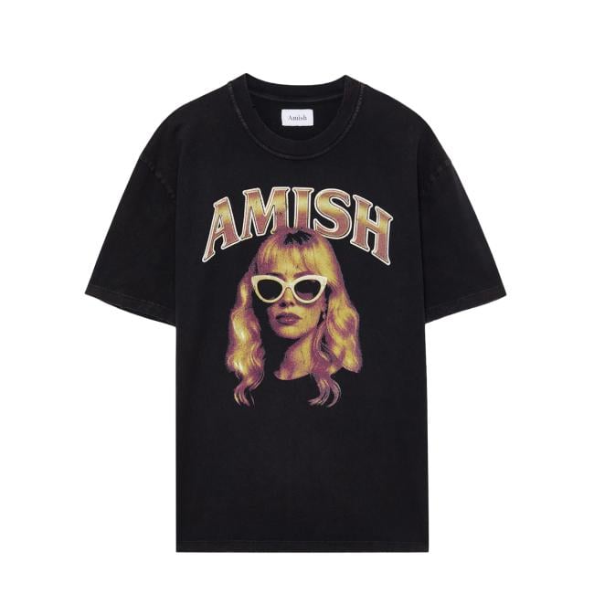 Amish T-Shirt Long Hair Marmo Broken - 1
