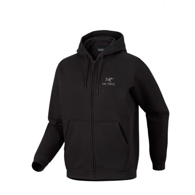 Arc'Teryx Felpa Emblem full zip Black - 1