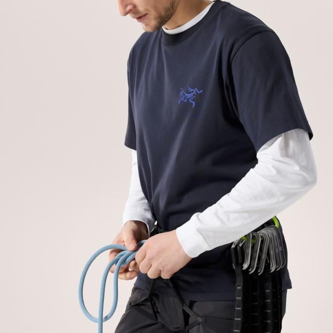 Arc'Teryx T-Shirt Kragg SUPIMA® Black Sapphire - 3