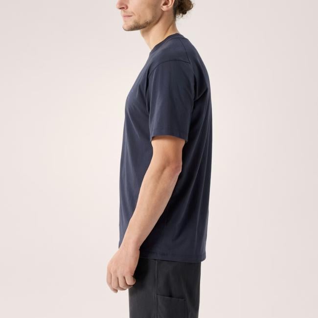 Arc'Teryx T-Shirt Kragg SUPIMA® Black Sapphire - 5