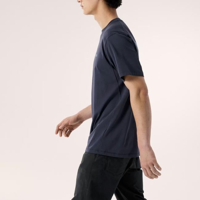 Arc'Teryx T-Shirt Kragg SUPIMA® Blurred Bird Black Sapphire - 5