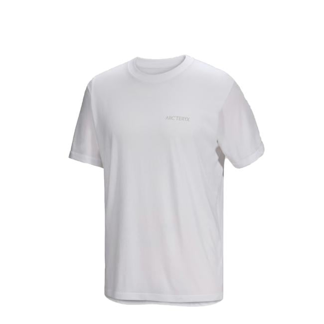 Arc'Teryx T-Shirt Kragg SUPIMA® Blurred Bird White Light Atmos - 1