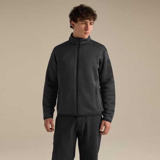 Arc'Teryx Cardigan Covert Black Heather - 2