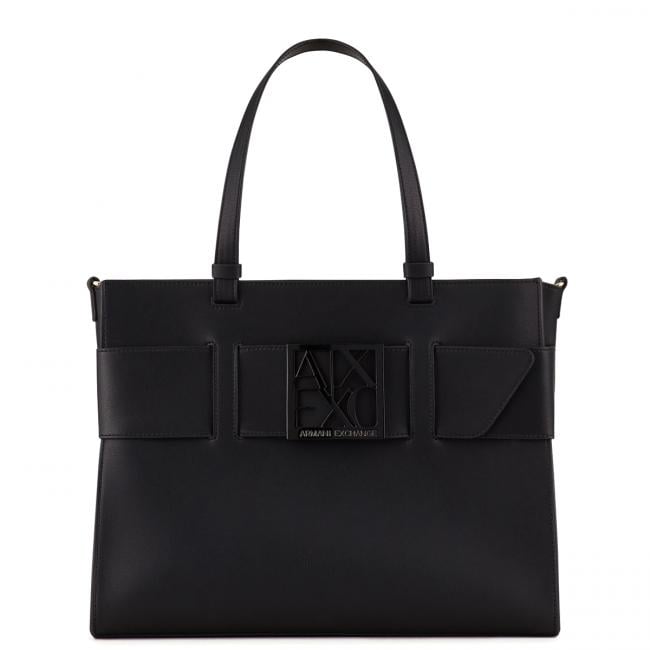 Armani Exchange Borsa a spalla con fibbia - 1