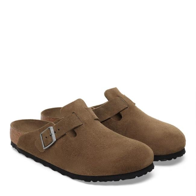 Birkenstock Sabot Boston suede Dark Tea - 4