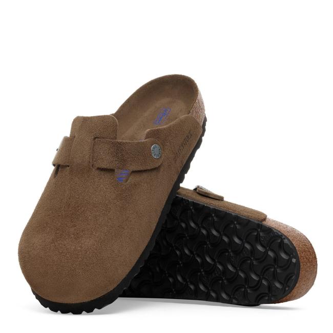 Birkenstock Sabot Boston suede Dark Tea - 6