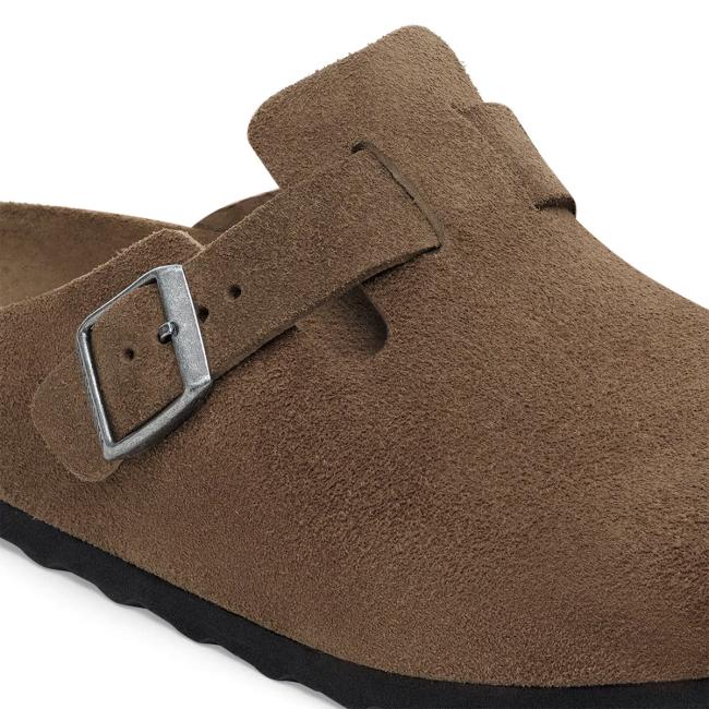 Birkenstock Sabot Boston suede Dark Tea - 7