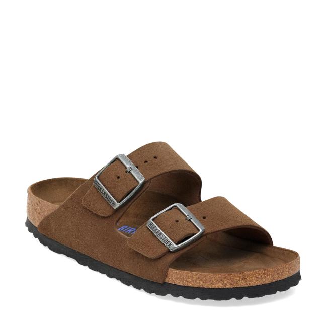 Birkenstock Sandali Arizona Suede Dark Tea - 3