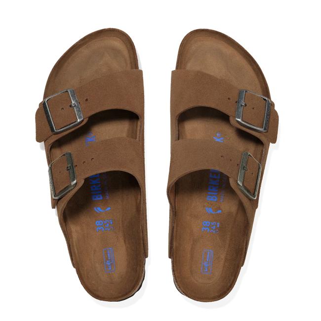 Birkenstock Sandali Arizona Suede Dark Tea - 5