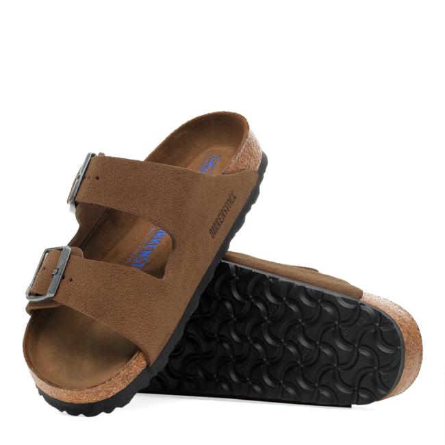 Birkenstock Sandali Arizona Suede Dark Tea - 6