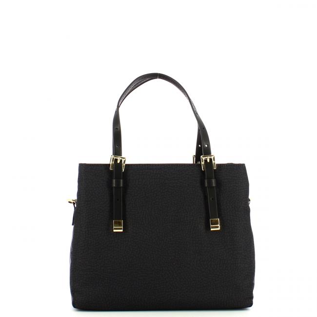 Borbonese Borsa a mano Small Jet Nero - 1
