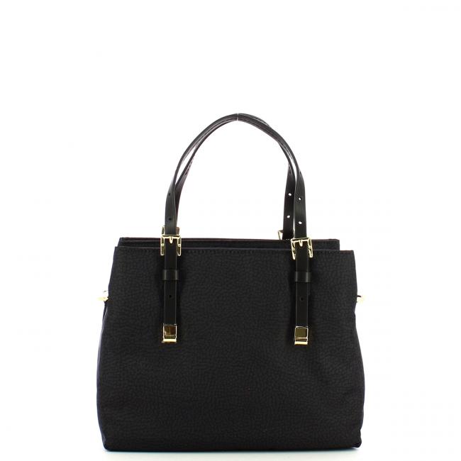 Borbonese Borsa a mano Small Jet Nero - 3