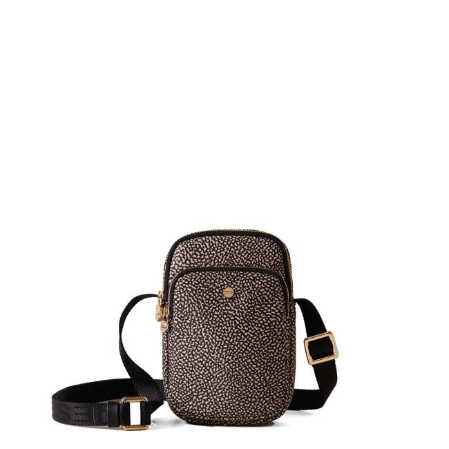 Borbonese Mini tracollina OP Naturale Nero - 1