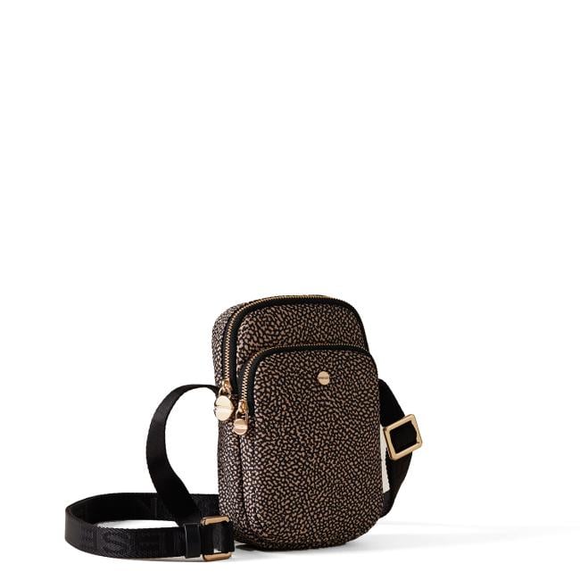 Borbonese Mini tracollina OP Naturale Nero - 2