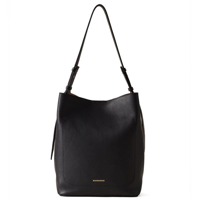 Borbonese Secchiello Mayfair Medium Nero - 3