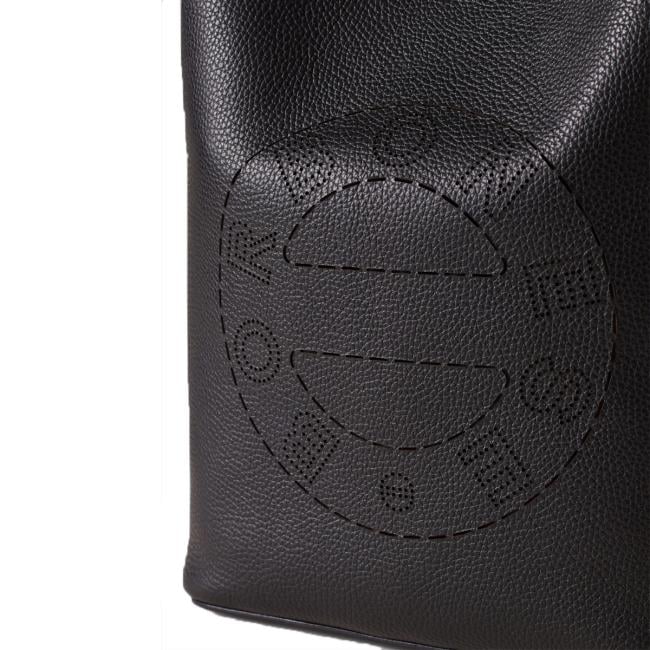 Borbonese Secchiello Mayfair Medium Nero - 4