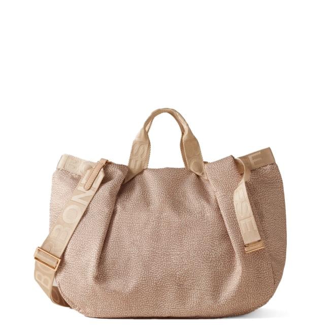 Borbonese Borsa a mano Bateau Medium Sabbia - 1