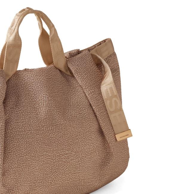 Borbonese Borsa a mano Bateau Medium Sabbia - 4