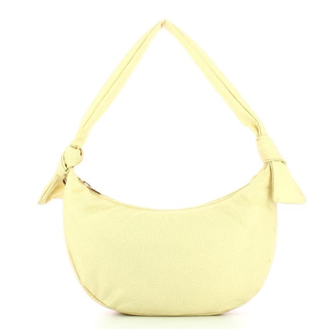 Borbonese Hobo Lover Medium Camomilla Cuoio - 3