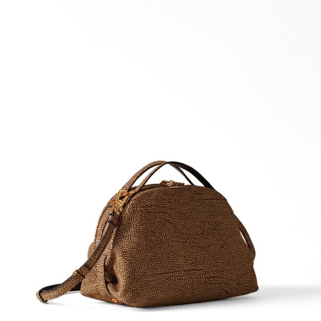 Borbonese Borsa a mano Sexy Bag Small in camoscio OP Naturale - 2