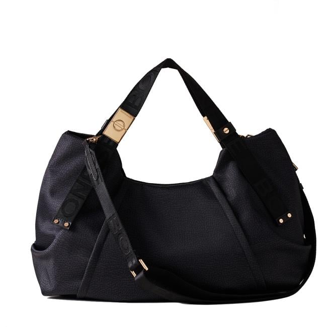 Borbonese Borsa a mano Medium Dark Black - 3