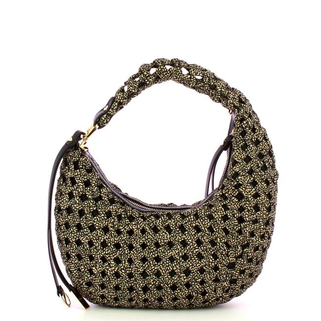 Borbonese Hobo La Nido Mini OP Naturale Nero - 3
