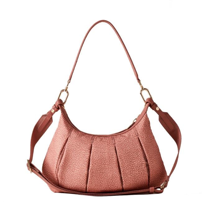 Borbonese Sottospalla Hobo Small Lipstick - 3