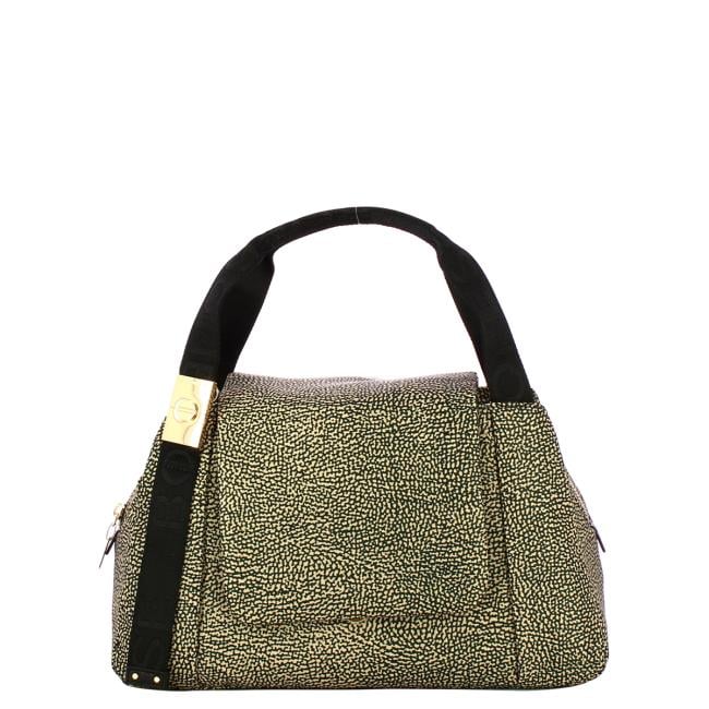 Borbonese Bauletto M OP Naturale Nero - 1