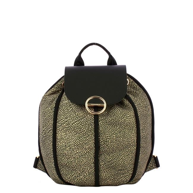 Borbonese Zaino Medium Cottage OP Naturale Nero - 1