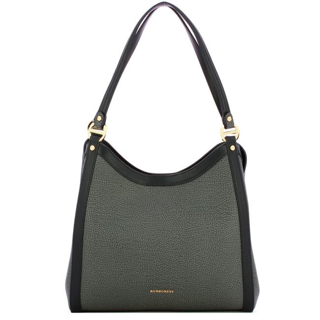 Borbonese Borsa Shopping Ardesia - 1