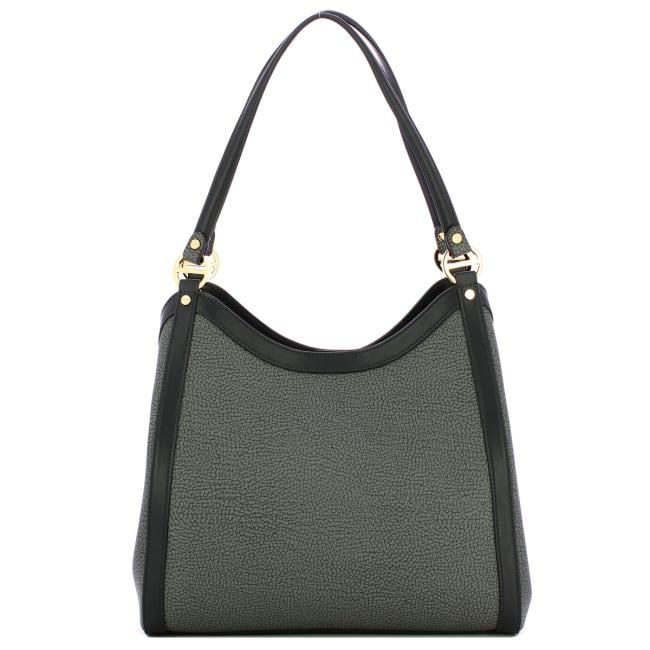 Borbonese Borsa Shopping Ardesia - 3