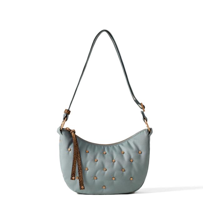 Borbonese Mini Borsa Luna Bag Colette Edera OP Naturale - 1
