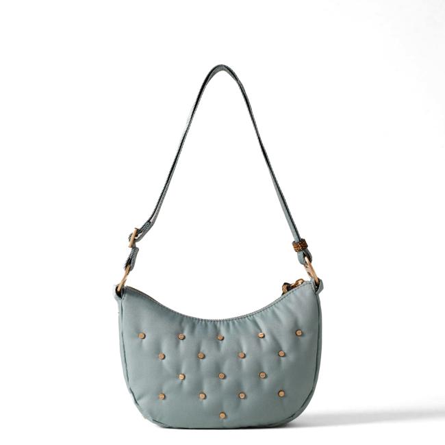 Borbonese Mini Borsa Luna Bag Colette Edera OP Naturale - 3