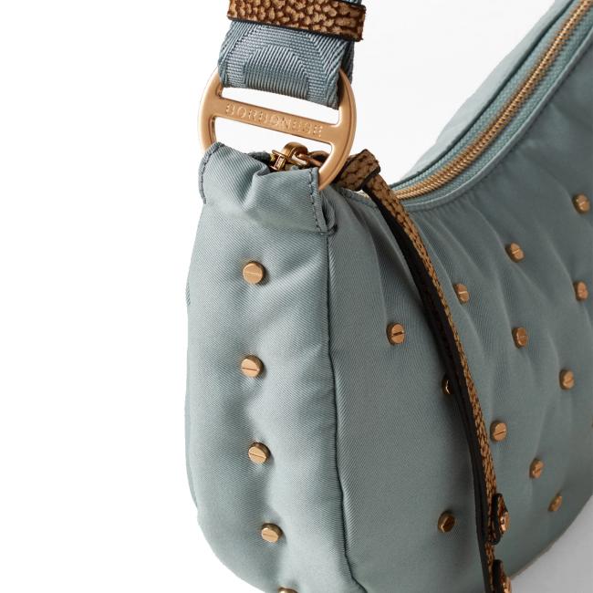Borbonese Mini Borsa Luna Bag Colette Edera OP Naturale - 4