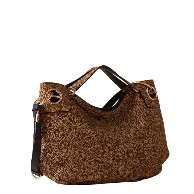 Borbonese Hobo London Medium OP Naturale - 3