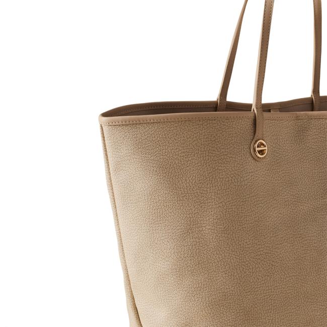 Borbonese Shopping Large Flight Sabbia - 5