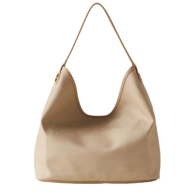 Borbonese Hobo Flight Medium Sabbia - 3
