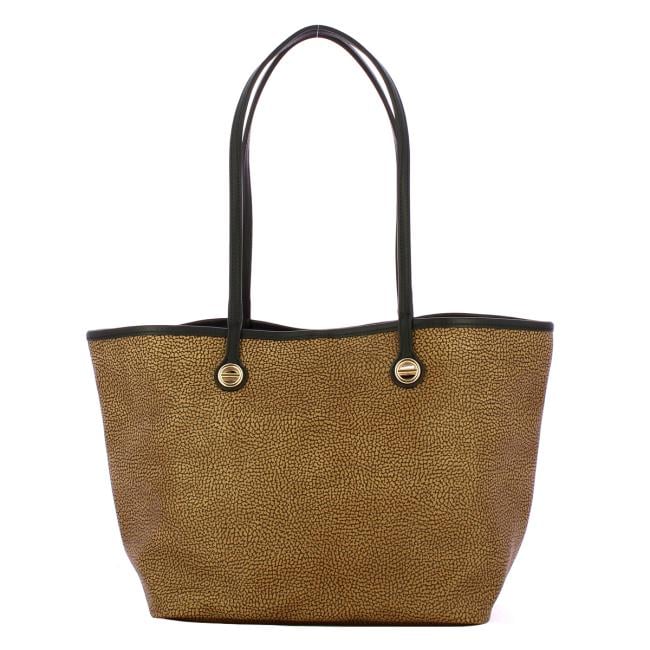 Borbonese Shopping M Flight OP Naturale Nero - 3