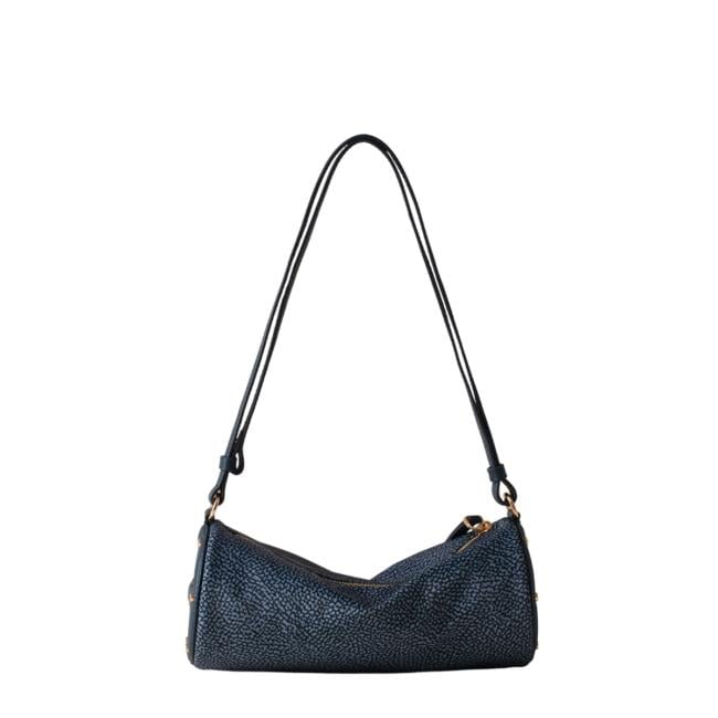 Borbonese Sottospalla Vis a Vis Small Blu Lapis - 3