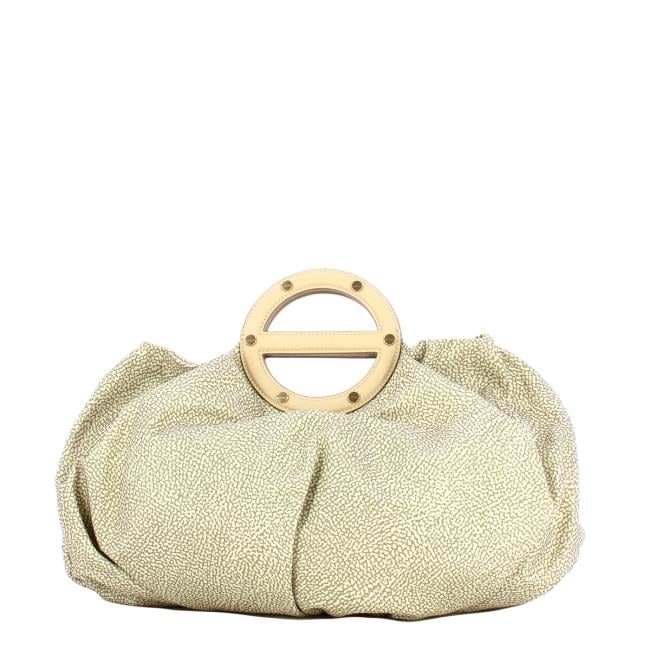 Borbonese Borsa a mano Vis a Vis Medium Sabbia - 3