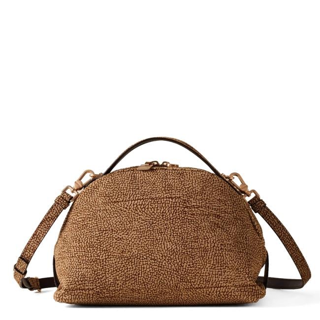 Borbonese Borsa a mano Sexy Bag Small in camoscio OP Naturale - 1
