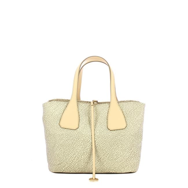 Borbonese Borsa a mano Vis a Vis Sabbia - 3