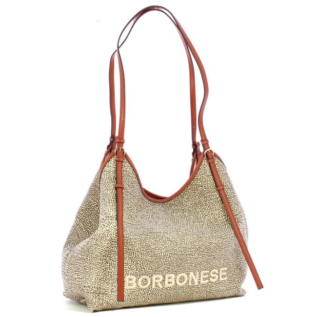 Borbonese Shopping bag Medium OP Naturale - 2