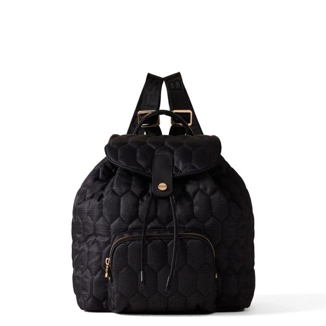 Borbonese Zaino Honey Medium Dark Black - 1