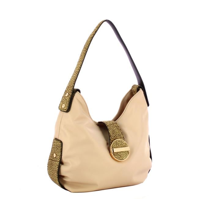 Borbonese Hobo bag Small Sabbia OP Naturale - 2